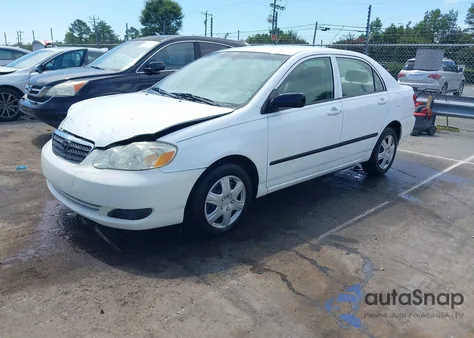 2005 Toyota Corolla Ce из США, поврежденный, VIN 2T1BR32E75C392769